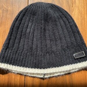 GUC Coach Black and Cream Beanie